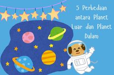 5 Perbedaan antara Planet Luar dan Planet Dalam