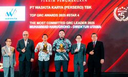 Wujud Nyata Implementasi Tata Kelola Baik, Waskita Karya Raih Top GRC Awards 2025 Stars 5