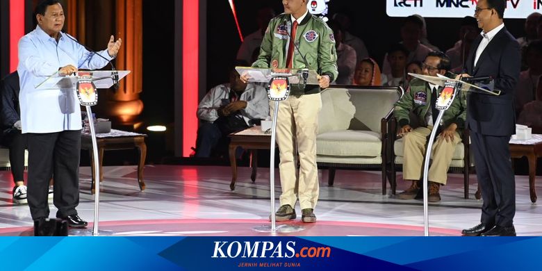 Prabowo-Anies Tak Bersalaman Usai Debat Capres Kedua