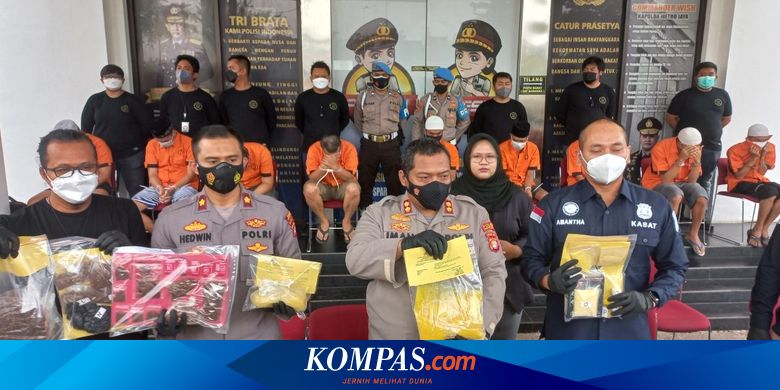 Fakta Penggerebekan 3 Pabrik Tembakau Sintetis, 9 Pelaku Ditangkap - Vimarsana News