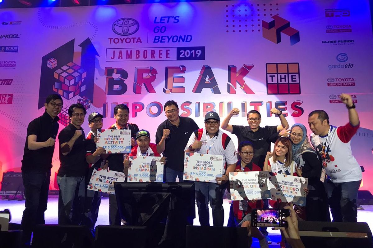 Toyota Jamboree 2019 kembali digelar di Ecovention Ancol Jakarta (17/11/2019)