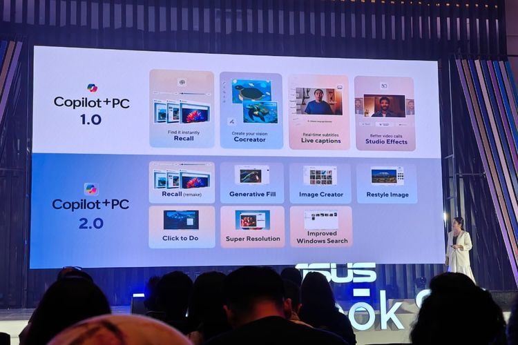 Dukungan Copilot PC Plus di Asus Vivobook S14 Series.