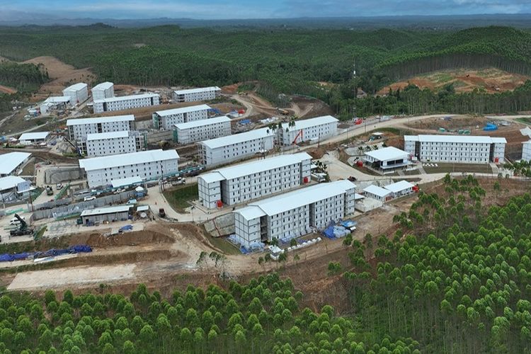 Sebanyak 22 tower Hunian Pekerja Konstruksi (HPK) di Ibu Kota Nusantara (IKN), Kalimantan Timur, sudah terbangun.