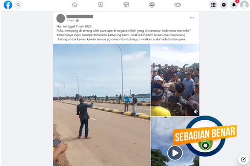 8 Orang Ditangkap Polisi Terkait Bentrokan di Pulang Rempang, Batam