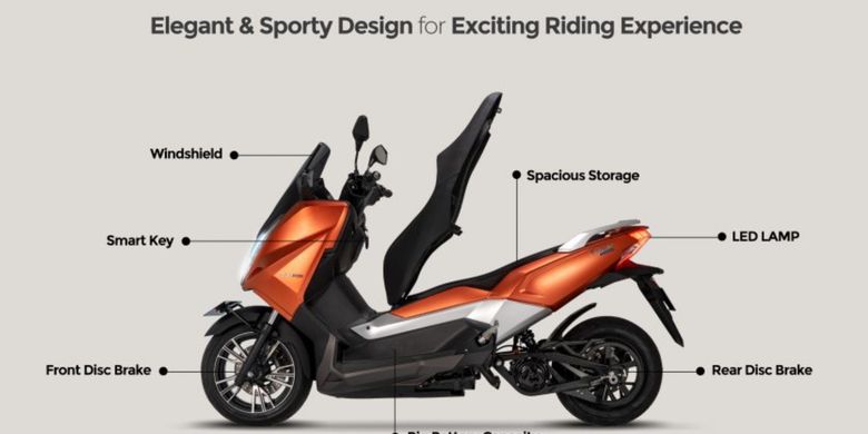 Spesifikasi Polytron T-Rex, Motor Listrik Premium Baru Untuk 2024