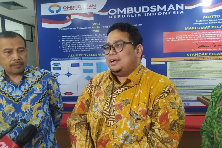 Ketua Bawaslu Rahmat Bagja saat ditemui di Kantor Ombudsman RI, Jakarta Selatan, Selasa (31/5/2022). 