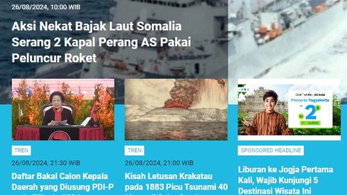 [POPULER TREN] Kisah Bajak Laut Somalia Serang Kapal Perang AS | Daftar Tanggal Merah September 2024