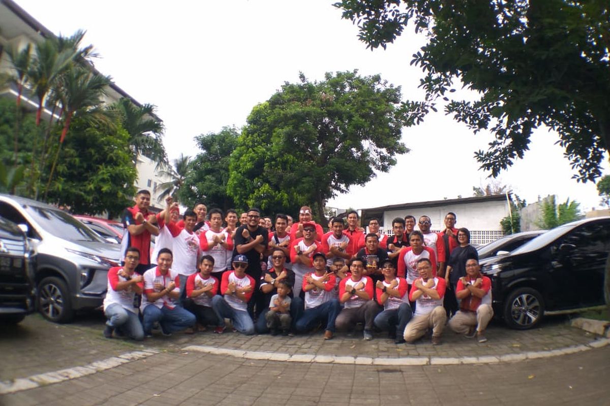 MIXI chapter Jakarta Raya saat deklarasi di Restoran Sunda Sambara, Cipete, Jakarta Selatan.