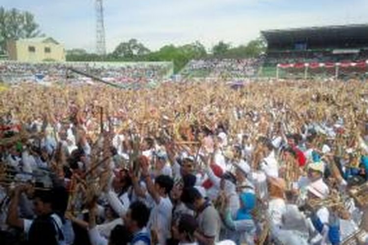 20.000 siswa dan masyarakat di Indonesia berpartisipasi dalam pemecahan rekor dunia 