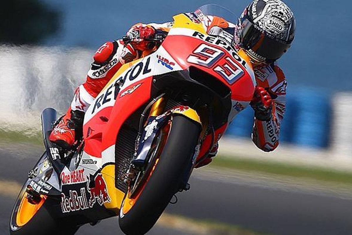 Marc Marquez pimpin hari pertama tes pramsuim di Australia