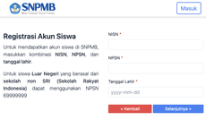 Alur Registrasi, Verifikasi, dan Validasi Akun SNPMB 2024 bagi Siswa