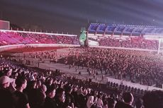 Erick Thohir Sebut Pemulihan Rumput Stadion SJH Hanya Butuh 5 Hari Usai Digunakan Konser Dewa 19