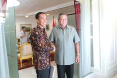 Sambut Kedatangan Jokowi, SBY Lebih Banyak Senyum