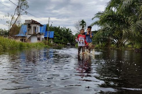 Setelah Seminggu, Banjir di Kota Dumai Perlahan Surut