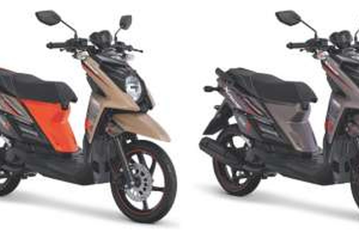 Warna baru Yamaha X-Ride mampu memikat konsumen.