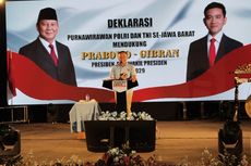 Purnawirawan TNI dan Polri se-Jawa Barat Deklarasikan Dukungan ke Prabowo-Gibran