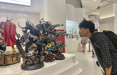 6 Tips Main ke Statue 4 Heroes Gallery, Jangan Sentuh Koleksi