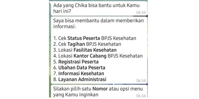 Registrasi Ulang Bpjs Kesehatan Via Whatsapp Ini Daftar Nomor Pandawa Se Indonesia