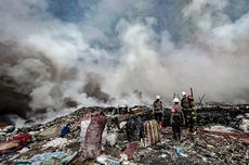 Dampak Buruk Kebakaran di TPA Sarimukti, 3 Desa Tercemar Asap dan Puluhan Warga Kena ISPA