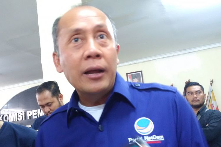 Ketua DPW Partai Nasdem Jawa Barat Saan Mustopha.