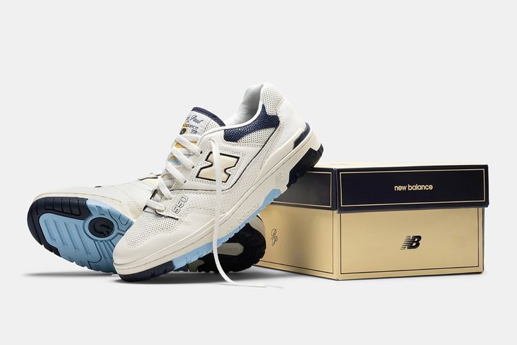 New Balance bekerja sama dengan sang agen olahraga, Rich Paul, membuat sebuah varian baru dari sneaker New Balance 550.

