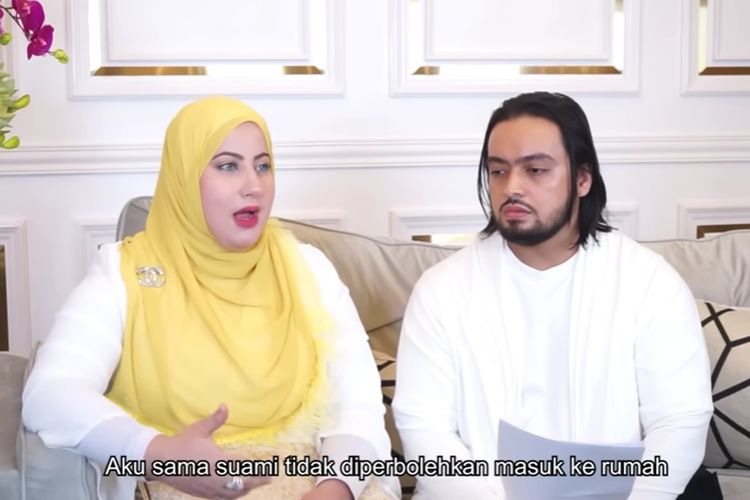 Selebgram Tasyi Athasyia dan suaminya, Syech Zaki membuat video untuk meluruskan fitnah tentang keluarga mereka.