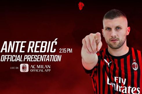 Diperkenalkan sebagai Pemain Baru, Rebic Langsung Siap Bela AC Milan