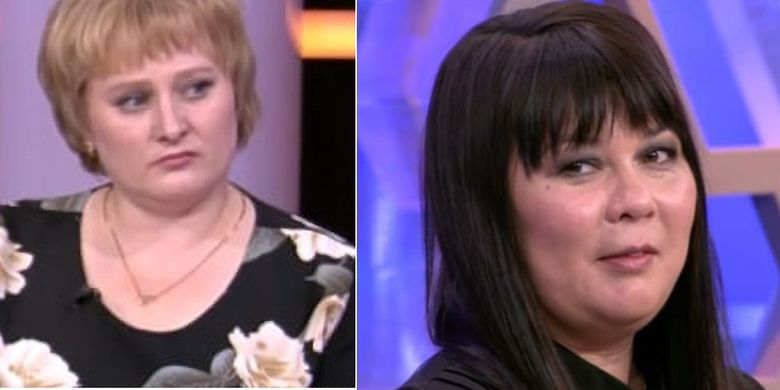 Kolase foto Gulsina Baimurzina (kiri) dan Alyona Baulina (kanan), dua wanita di Rusia yang tidak sengaja tertukar saat lahir akhirnya menemukan kebenaran tentang diri mereka 38 tahun kemudian.