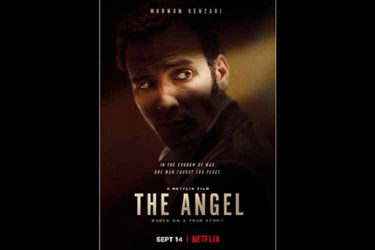 Poster film The Angel yang menceritakan kisah hidup Ashraf Marwan.