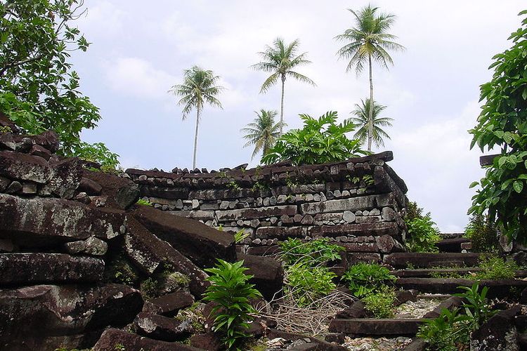 Nan Madol, di distrik Madolenihmw, Federasi Mikronesia.