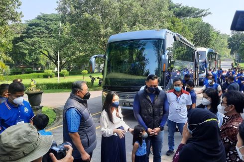 Juara Proliga 2022, Tim Voli Bogor LavAni Diajak SBY Piknik ke Candi Borobudur