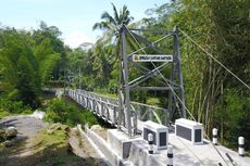 Dua Jembatan Gantung di Jateng Rampung Dibangun, Begini Penampakannya