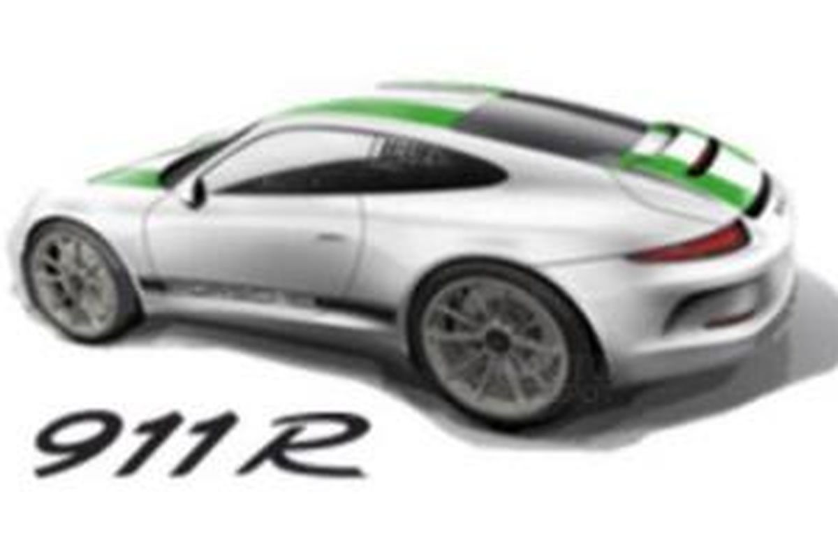 Porsche 911 Edisi Terbatas yang baru diluncurkan tahun depan.