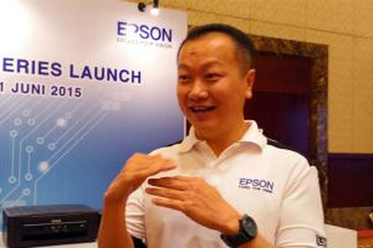 Chris Herman Gunawan, General Manager Sales Division Epson Indonesia