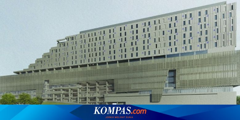 Unik, Fasad Gedung Panjang Taman Ismail Marzuki Mirip Not Balok Lagu