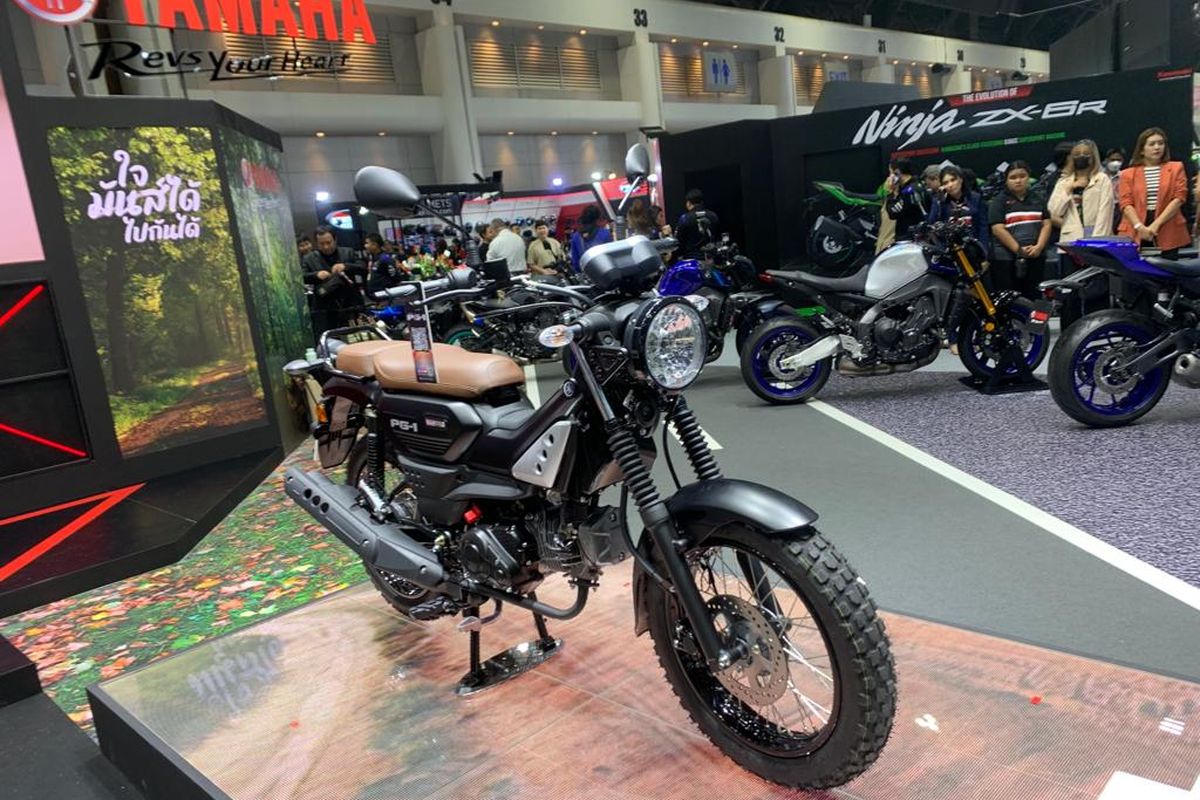 Bebek trail Yamaha PG-1 meluncur di Thailand International Motor Expo 2023