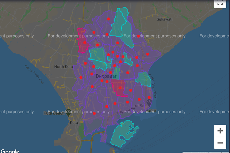 Pemerintah Kota Denpasar membuka akses ke publik untuk mengetahui peta sebaran Covid-19 di Denpasar. Informasi sebaran data kasus corona di Denpasar dapat dilihat di laman https://safecity.denpasarkota.go.id/id/covid19.