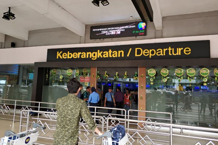 Ilustrasi suasana Bandara Halim Perdanakusuma.