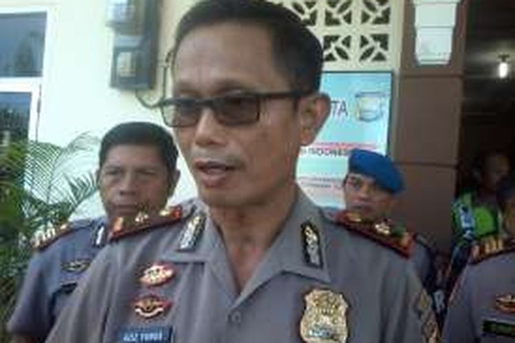 Kepala Polsekta Tamalate, Komisaris Polisi (Kompol) Muh Azis Yunus.