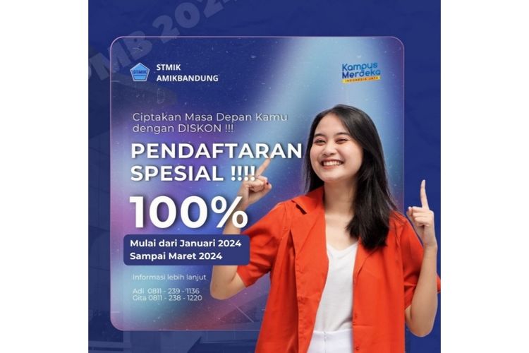 STMIK AMIKBandung telah mengantongi akreditasi BAN-PT dengan predikat Sangat Baik (SB).