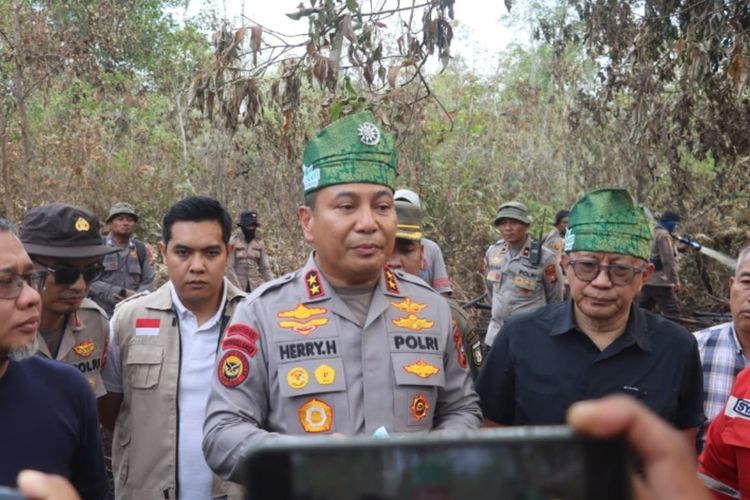 Karhutla Riau Melonjak 161 Persen, Kapolda Riau Sorot SP3 dan Denda Rp500 M Tak Tertagih