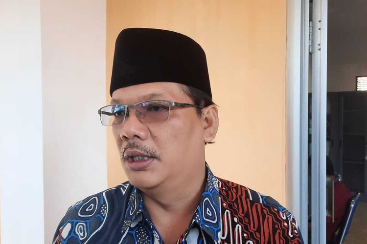 Kepala Disdikbud Kabupaten Magelang, Azis Amin Mujahidin ditemui di sekolah di wilayah Kecamatan Grabag, Kabupaten Magelang, Jumat (5/8/2022).