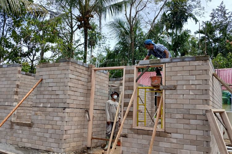 Pembangunan Huntap di Agam Gunakan Teknologi Sepablock, Ini Keunggulannya