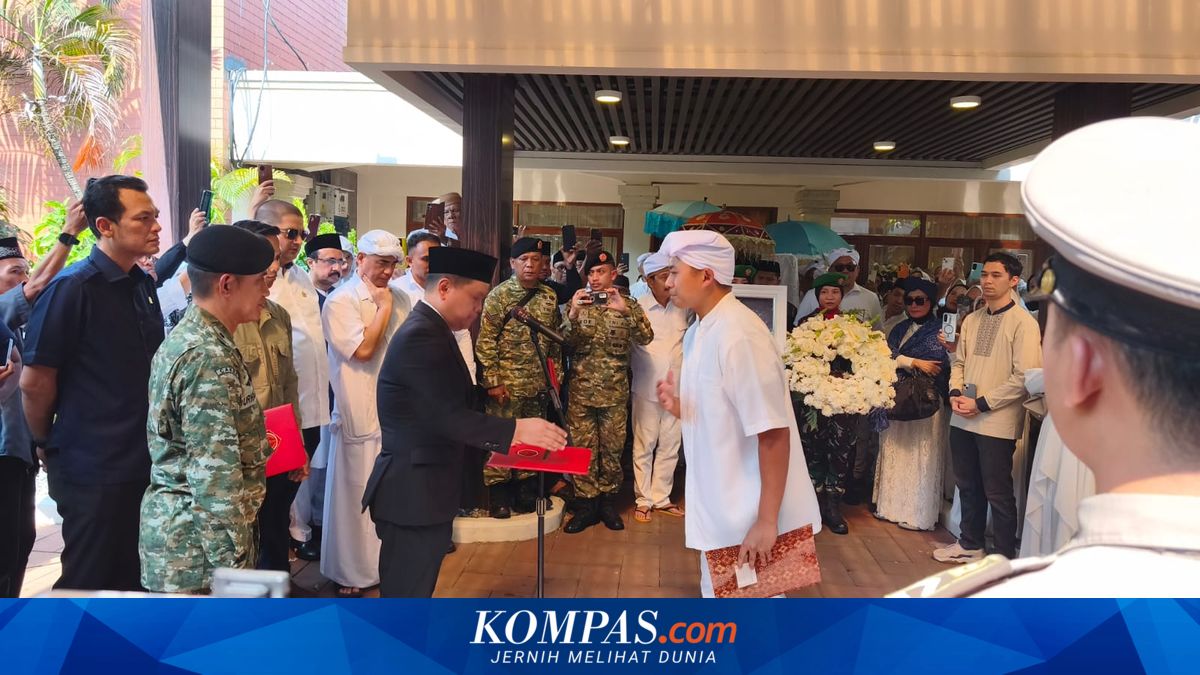 Jenazah Rachmat Gobel Diserahkan ke Negara Sebelum Dimakamkan di TMP Kalibata