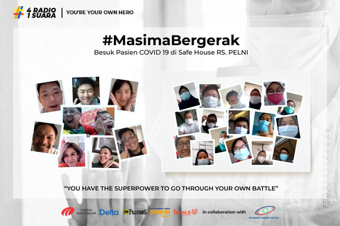 Masima Radio Network Bangkitkan Semangat Pasien COVID-19 melalui #MasimaBergerak