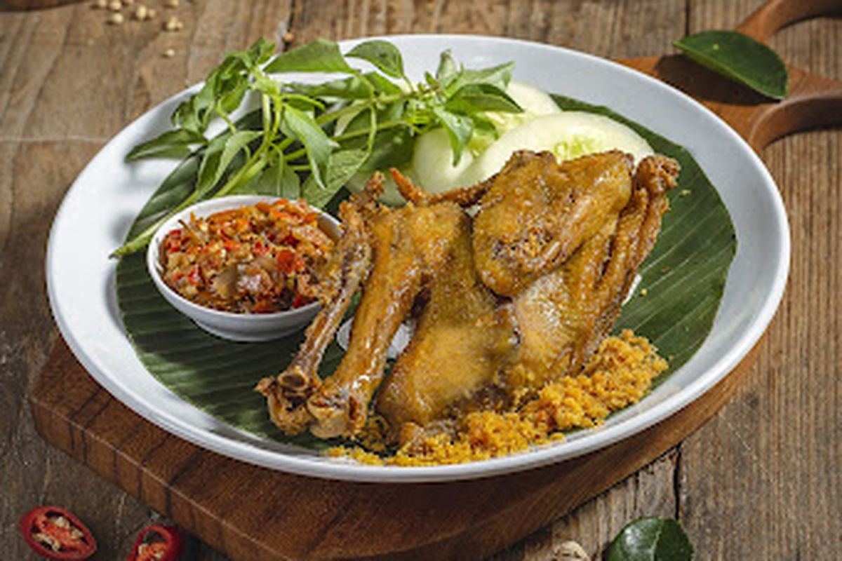 Ilustrasi Bebek Muda Setengah Ekor dari Bebek Kaleyo. 