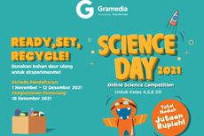 Dorong Minat Sains Anak, Gramedia Gelar Kompetisi Eksperimen Bahan Daur Ulang