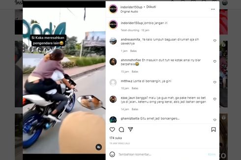 Jangan Terlalu Nempel, Begini Cara Boncengan yang Benar