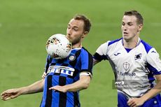 Hasil Inter Milan Vs Sassuolo, Drama 6 Gol dan 1 Kartu Merah