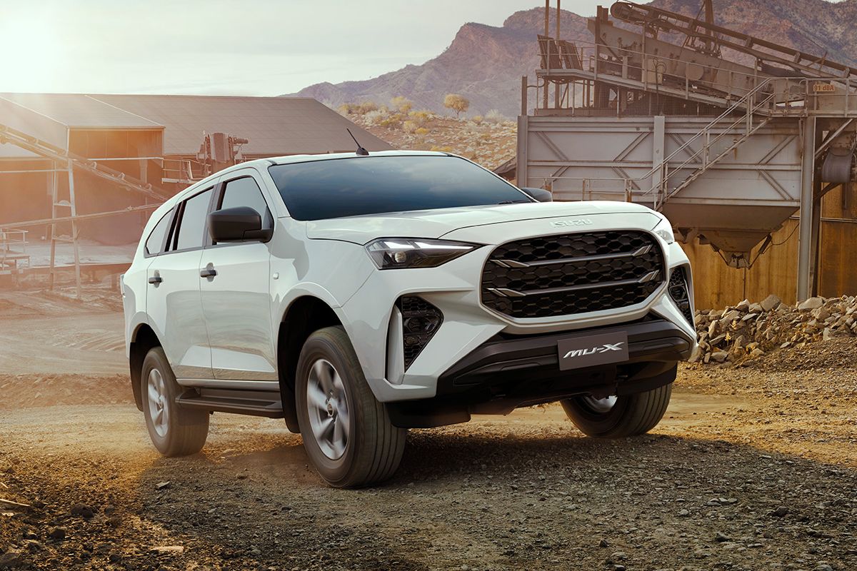 Isuzu Mu-X facelift di Australia